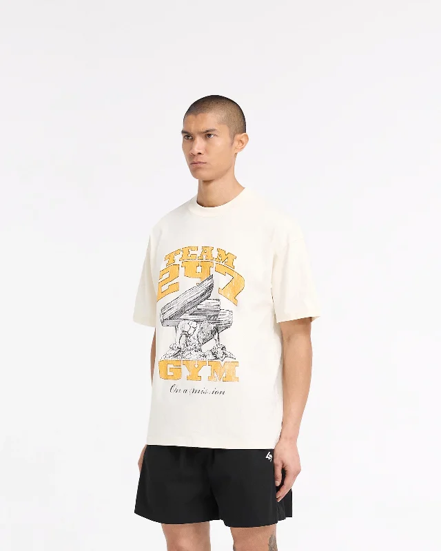 247 On His Shoulders T-Shirt - Antique White