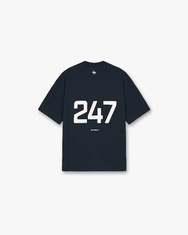 247 Oversized T-Shirt - Navy