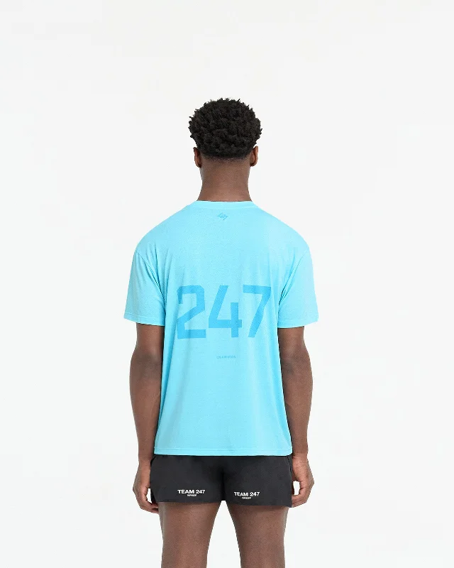 247 Oversized T-Shirt - Ultra Blue