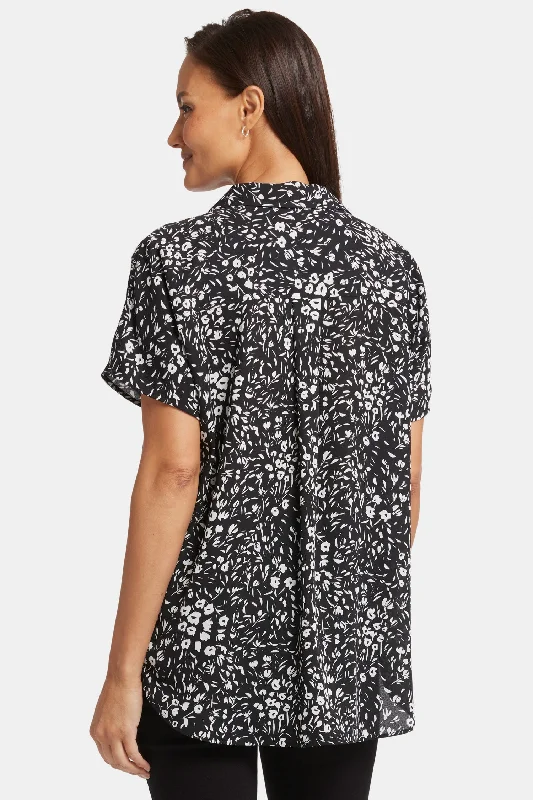 Becky Short Sleeved Blouse - Daniela Ditsy