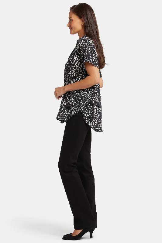 Becky Short Sleeved Blouse - Daniela Ditsy