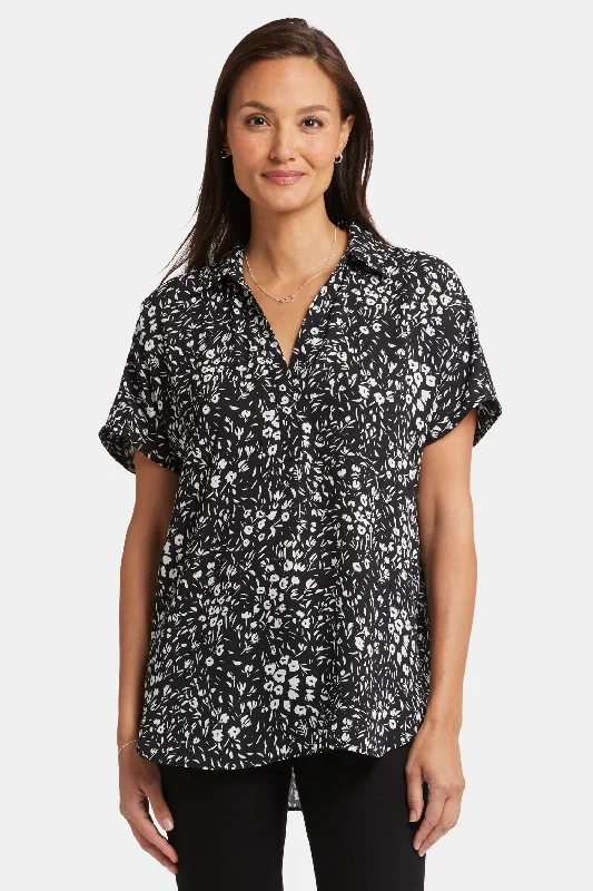 Becky Short Sleeved Blouse - Daniela Ditsy