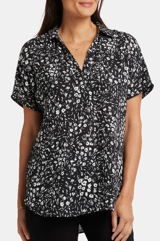 Becky Short Sleeved Blouse - Daniela Ditsy