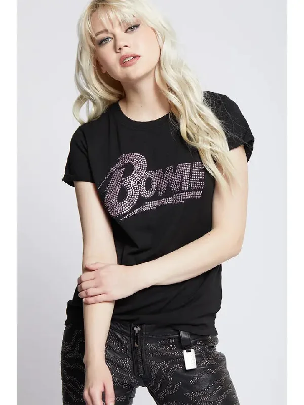 Bowie Pink Crystal Tee