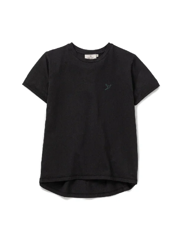 Women's Small Logo tailored T-shirt - Black