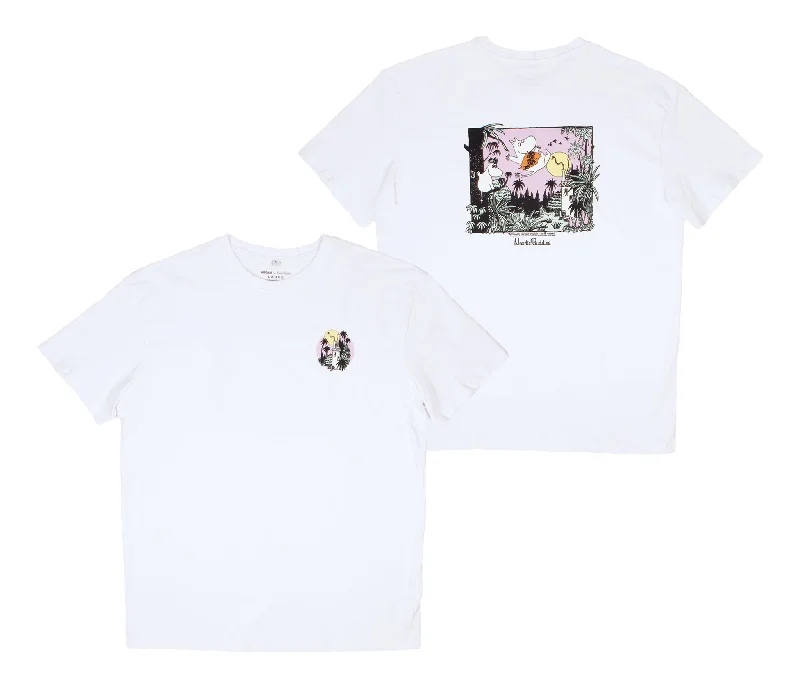 T-Shirt Moomin Jungle - White