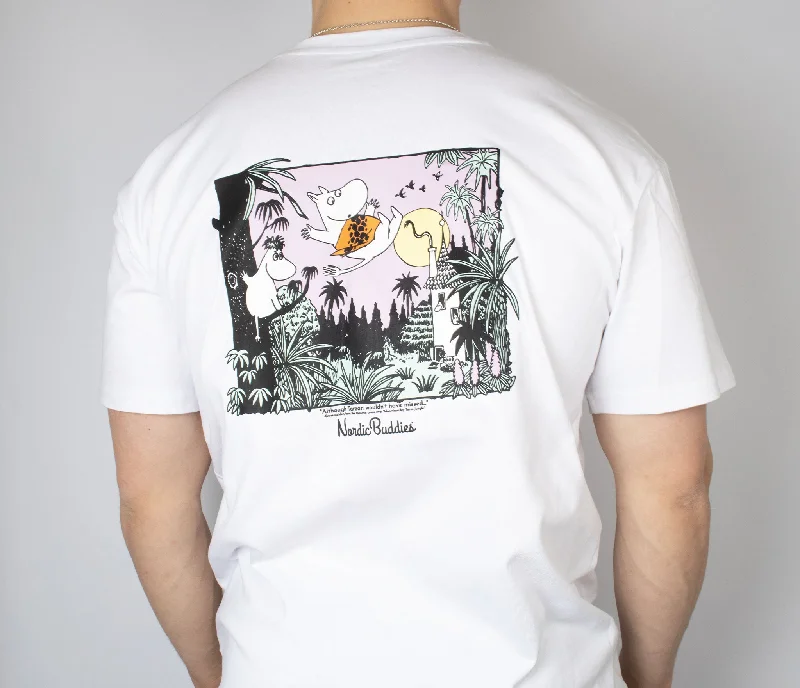 T-Shirt Moomin Jungle - White