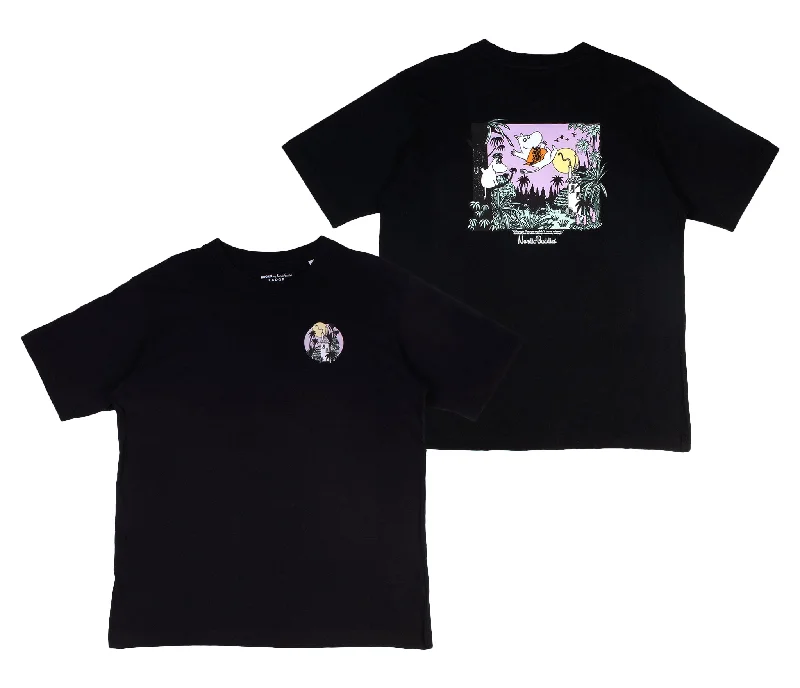 T-Shirt Moomin Jungle - Black