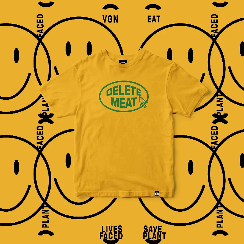 Delete Meat - Spectra Yellow T-Shirt