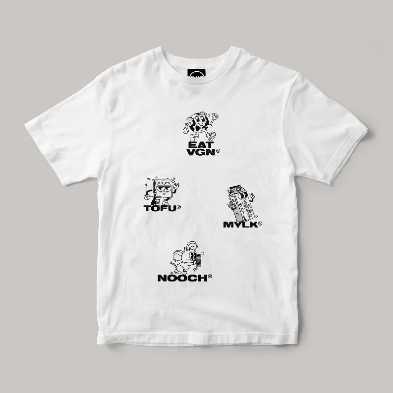 EAT VGN - White Tee