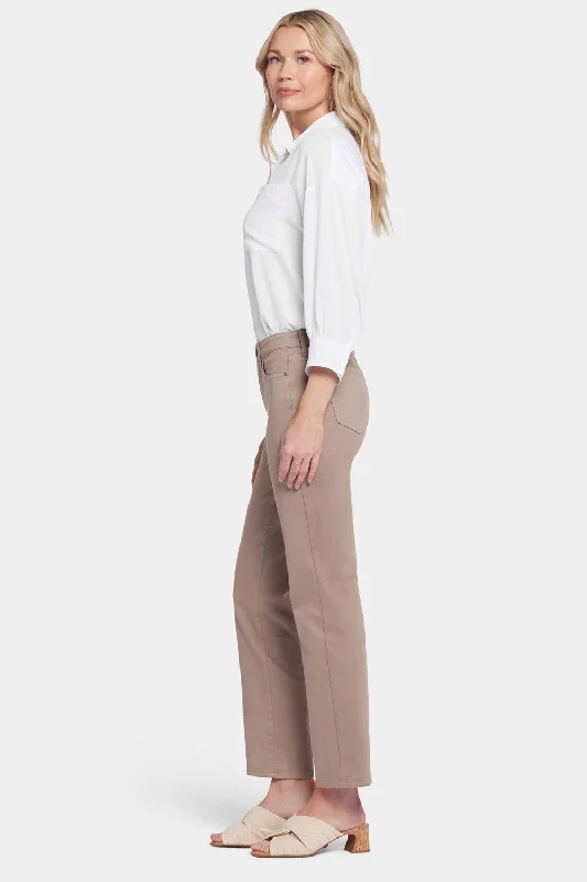 Emma Relaxed Slender Jeans  - Saddlewood