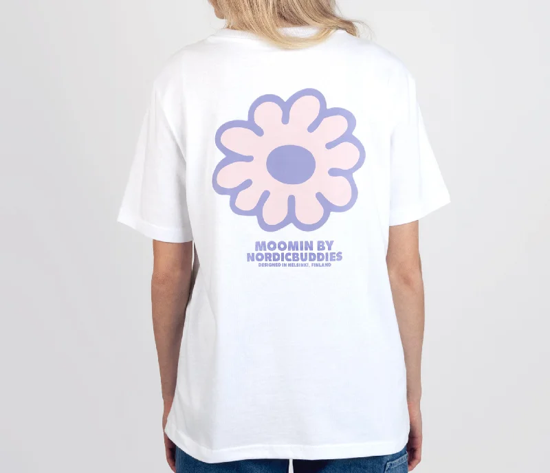 Moomintroll's Flower Everyday T-Shirt Women - White