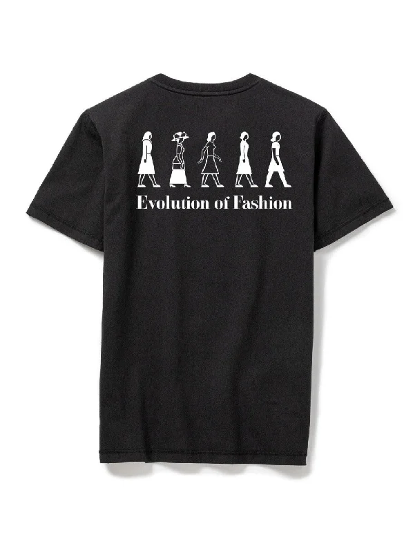 Women's Evolution 3D Logo T-shirt - Black