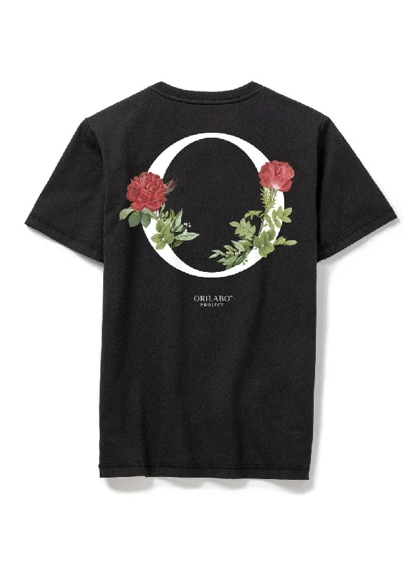 Women's O-Roses T-shirt - Black