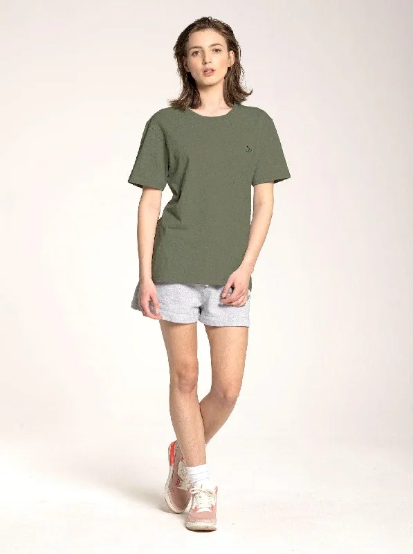 Women's Small Logo T-shirt - Olive