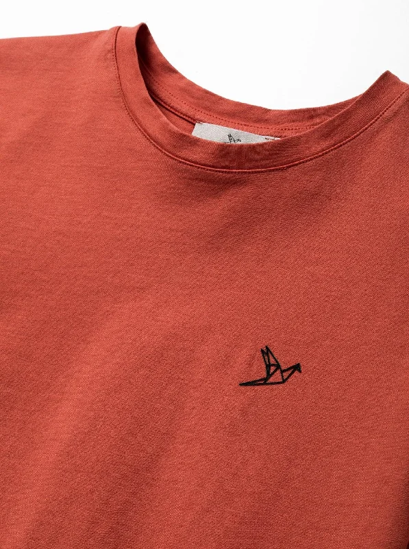 Women's Small Logo tailored T-shirt - Coral