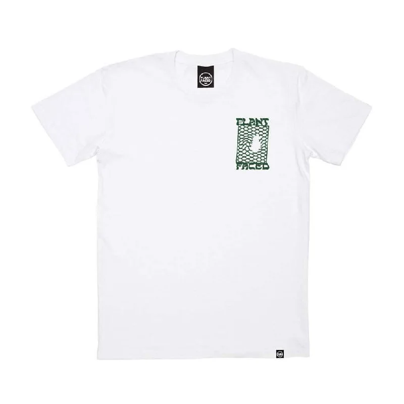 Make The Connection Double Tee - White