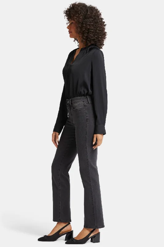 Marilyn Straight Jeans In Long Inseam - Cloud Stone