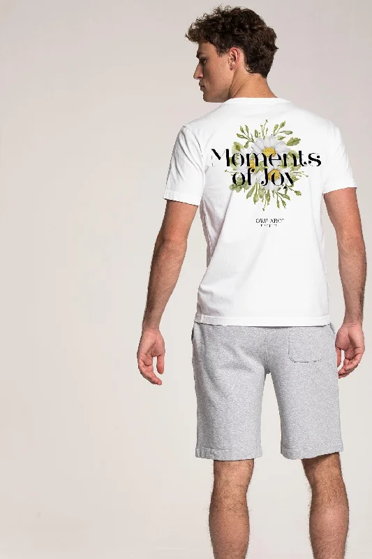 Men's Daisy T-shirt - White