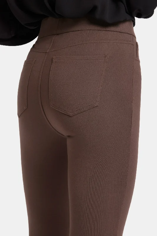 Modern Legging Pants - Coffee Bean