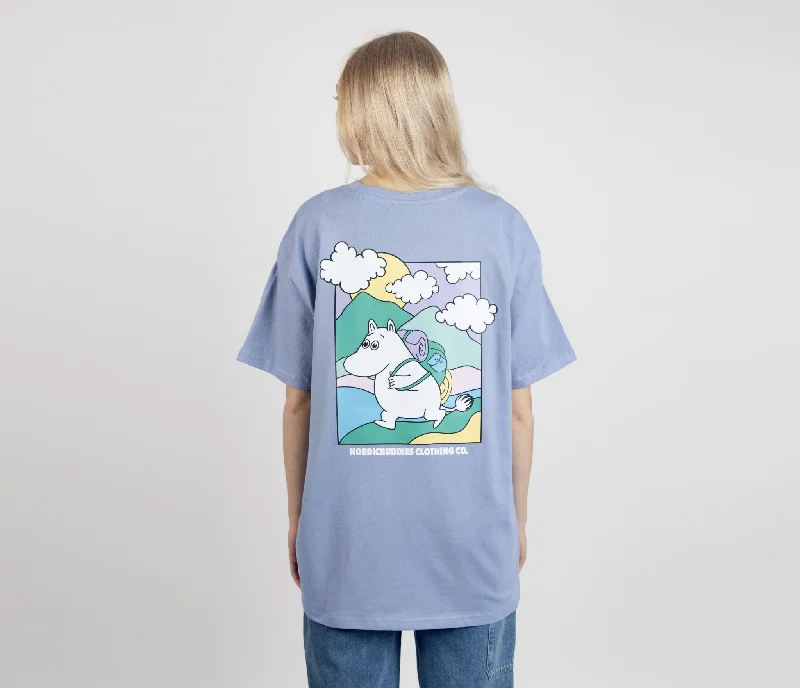 Moomintroll's Adventure T-Shirt Unisex - Blue