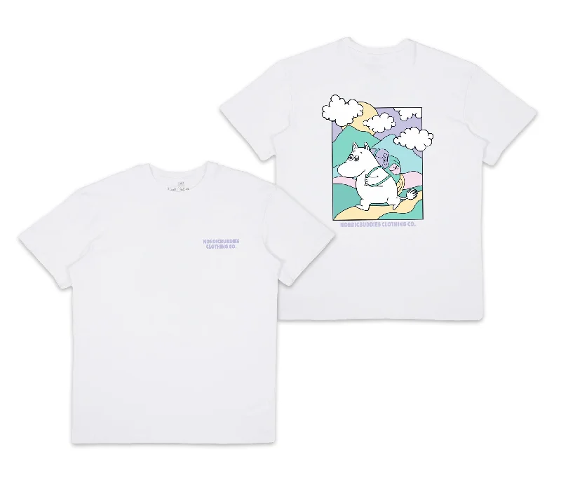 Moomintroll's Adventure T-Shirt Unisex - White