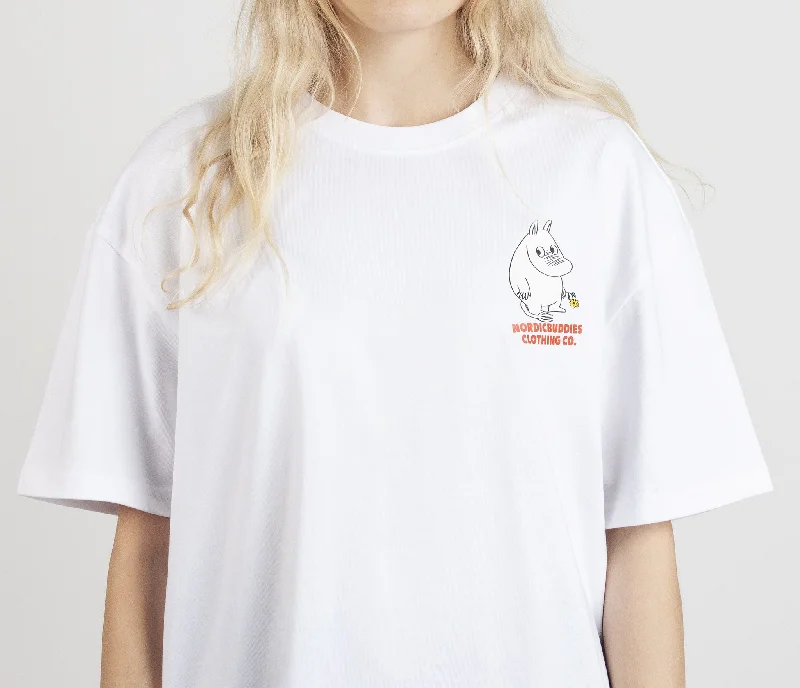 Moomintroll's Flower T-Shirt Unisex - White