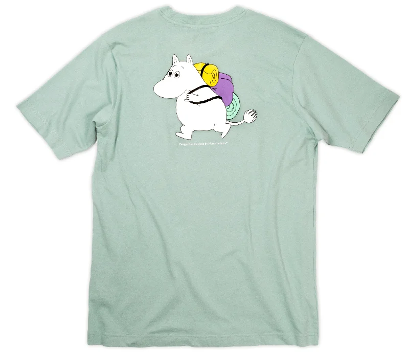 Organic Premium T-Shirt Moomintroll - Green