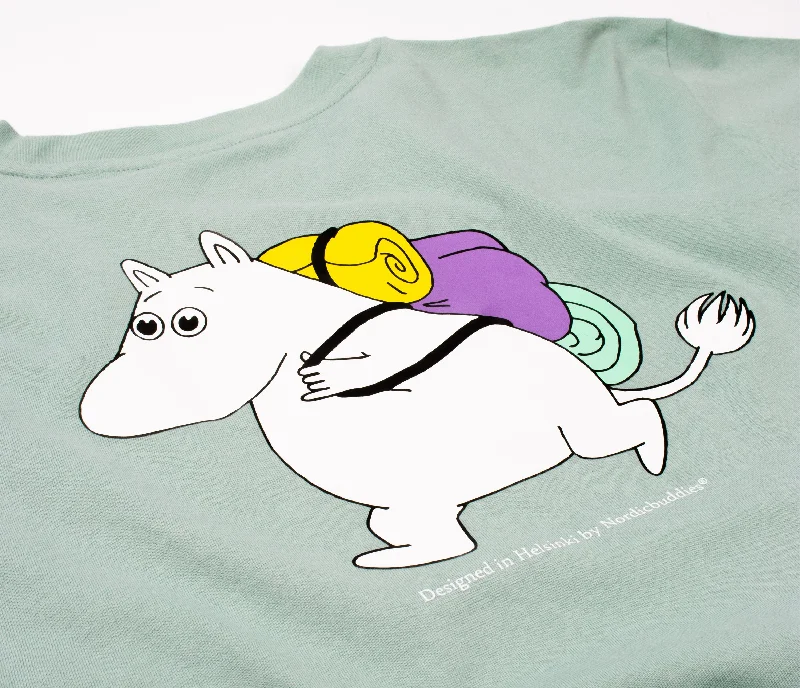 Organic Premium T-Shirt Moomintroll - Green