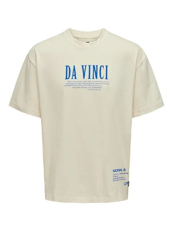 Only & Sons Vinci Life - T-shirt med print