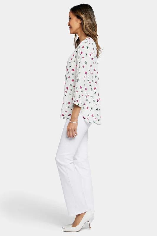 Pintuck Blouse - Leonida