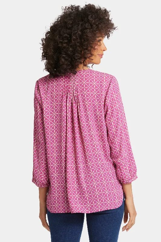 Pintuck Blouse - Micah