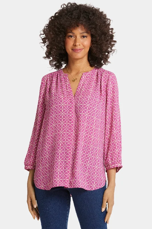 Pintuck Blouse - Micah