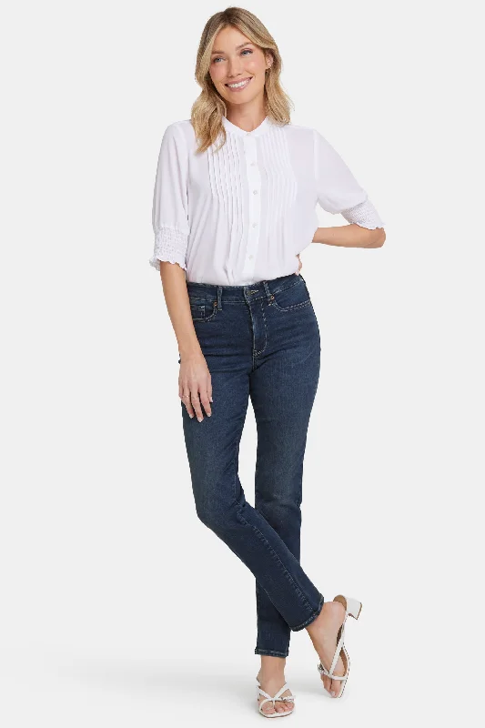 Sheri Slim Jeans In Long Inseam - Presley