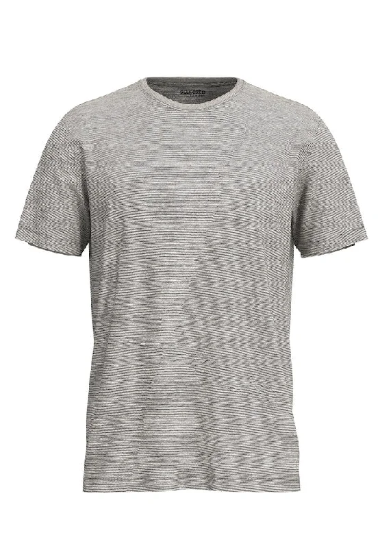 Selected Homme Aspen - Stribet T-shirt i regular fit