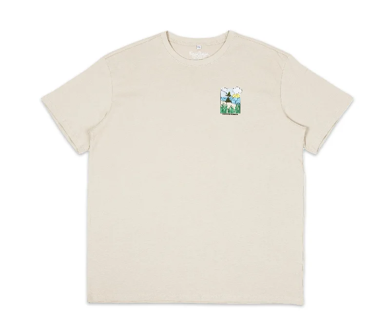 Snufkin Fishing T-Shirt Unisex - Light Sand