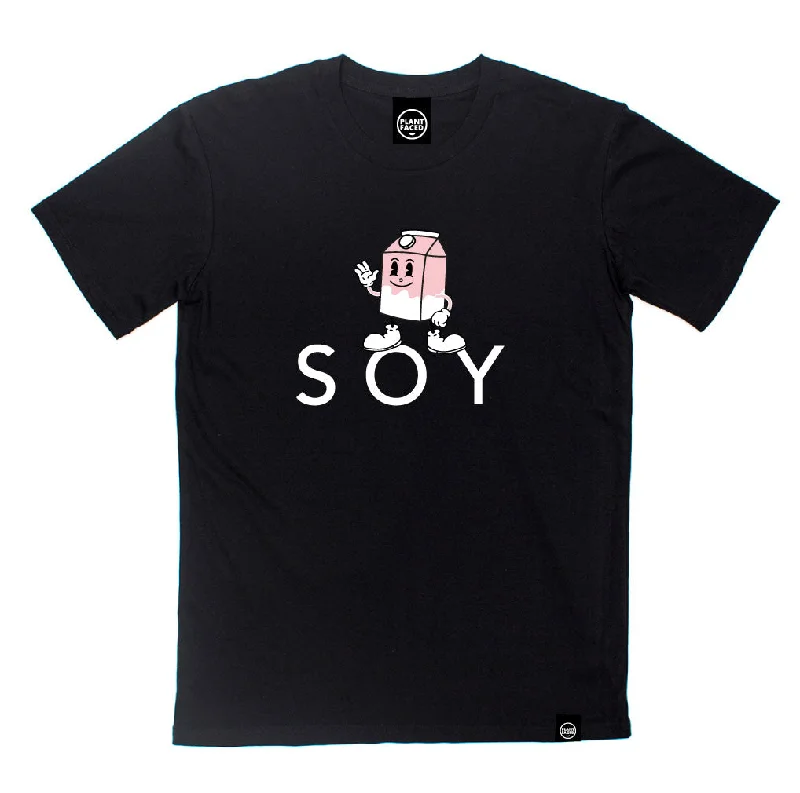 SOY Cartoon Tee - Black T-Shirt