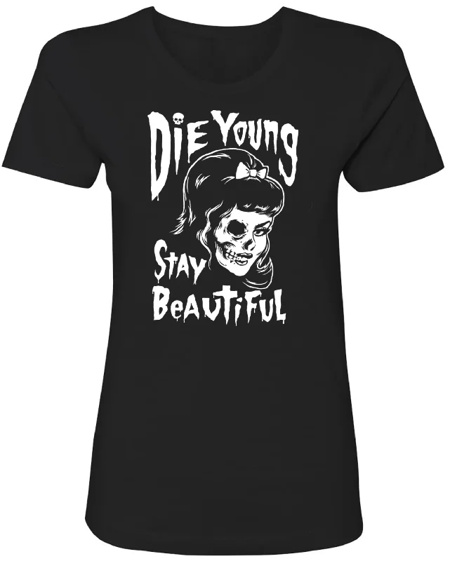 STAY BEAUTIFUL Women's Crew Neck Tee