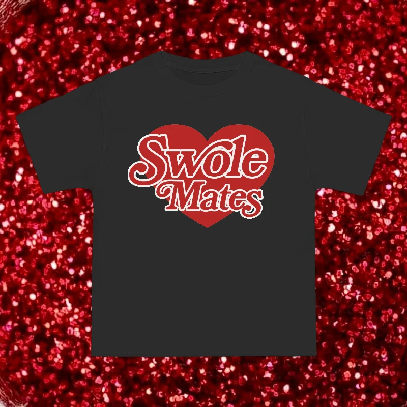 SWOLEMATES (CHERRY HEART)- TEE