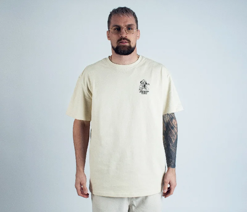 T-Shirt Mauri Kunnas The Canine Kalevala - Beige