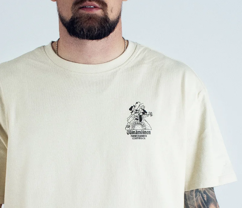 T-Shirt Mauri Kunnas The Canine Kalevala - Beige