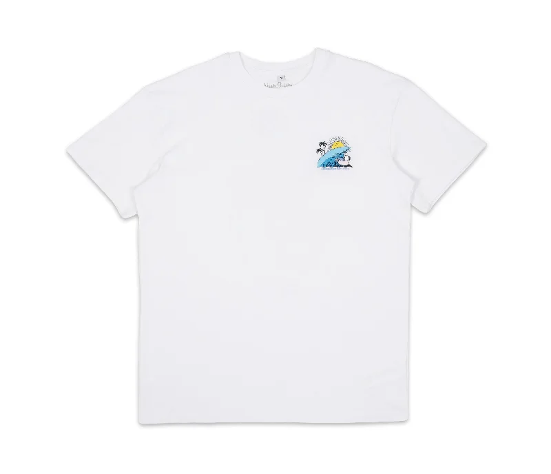 Hattifatteners Surf Trip T-Shirt Unisex - White