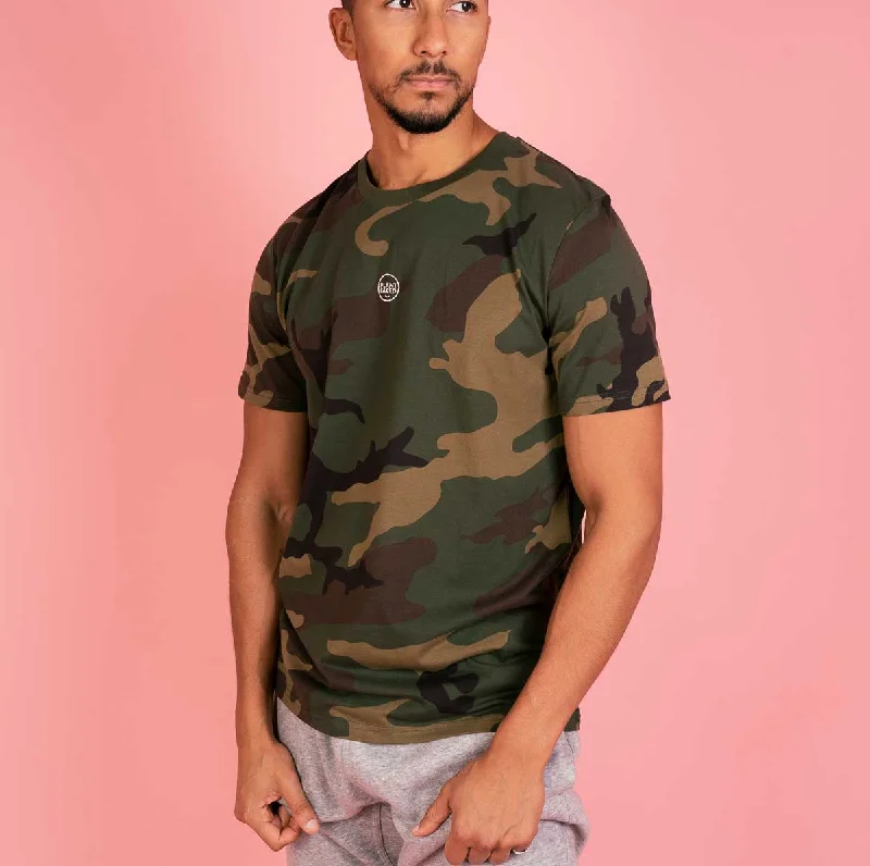 The Classics - Embroidered Logo Tee - Camo