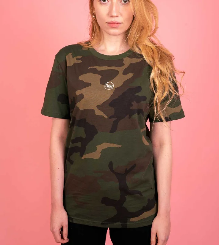 The Classics - Embroidered Logo Tee - Camo