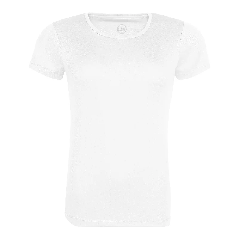 VGAINS Emblem Recycled Cool Training Tee Womens - White