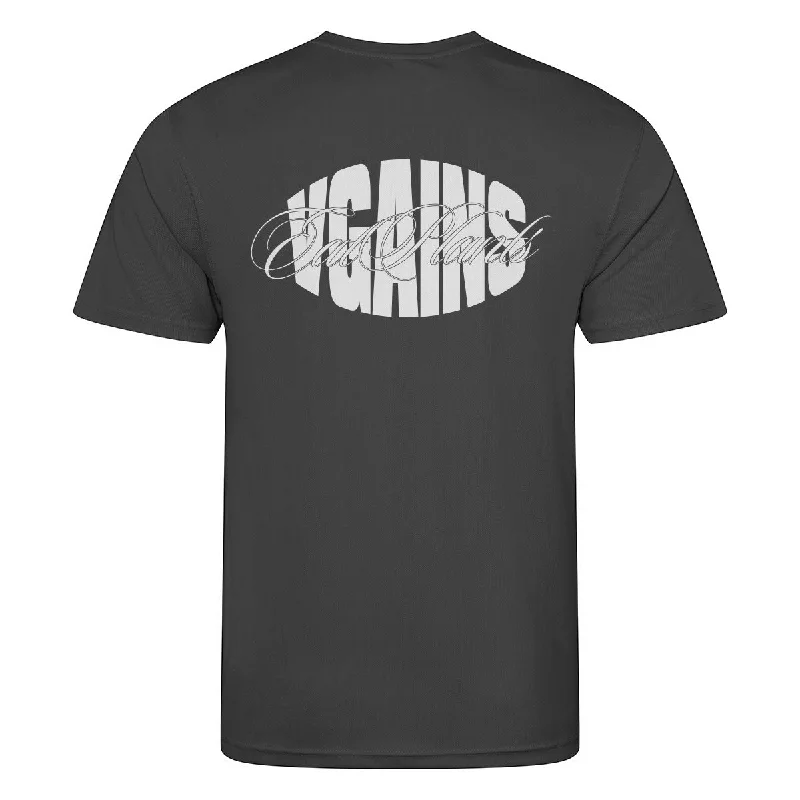 VGAINS Recycled Cool Training Tee Mens - Charcoal