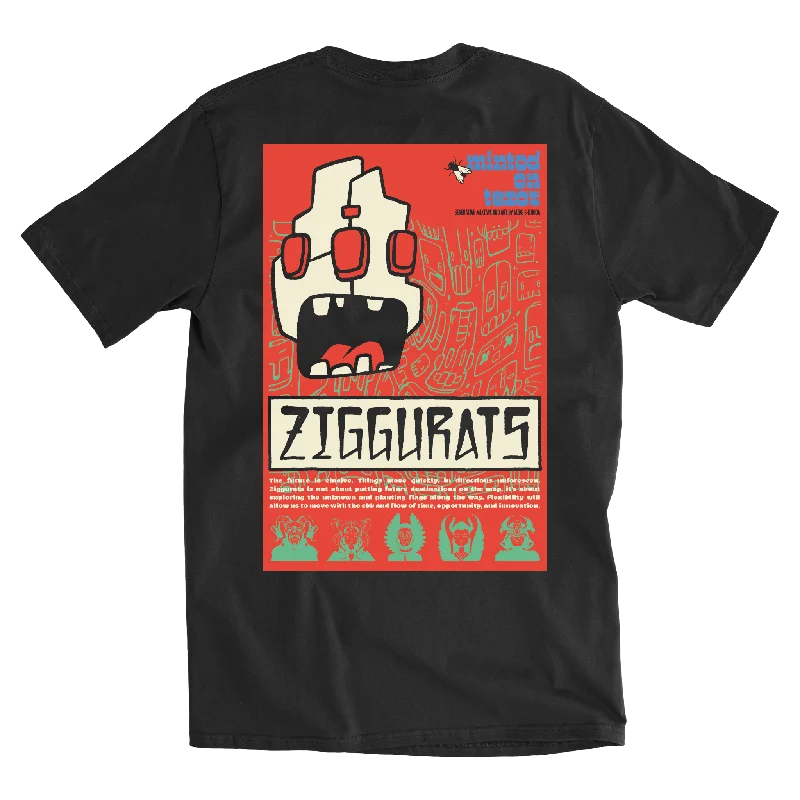 Ziggurats Black Tee