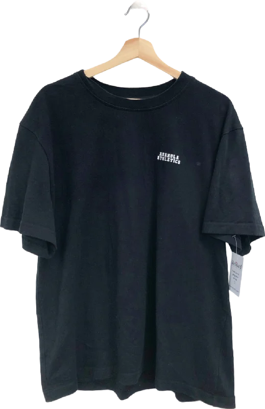 Adanola Black Athletics T-Shirt UK XL