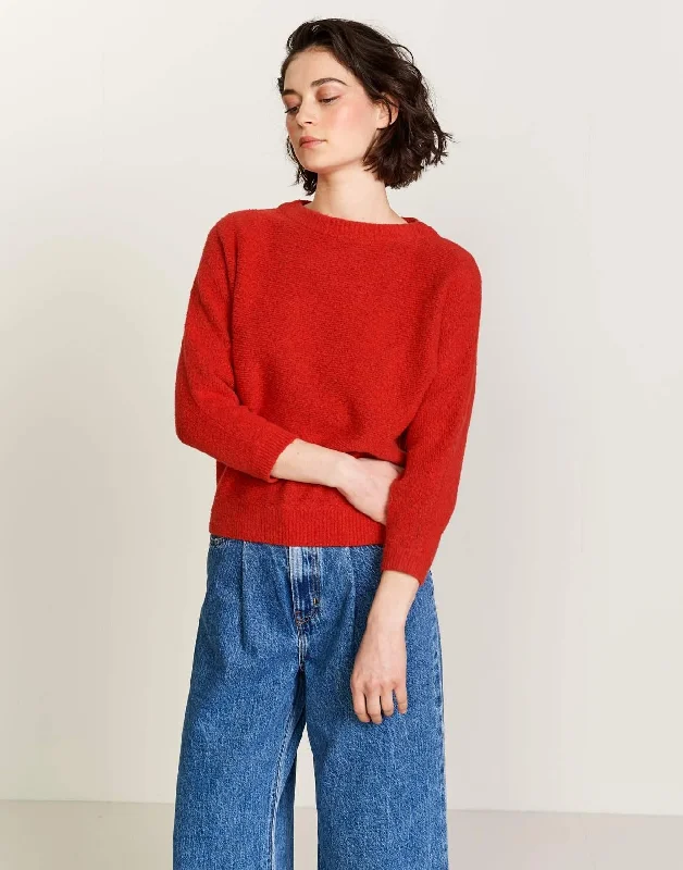 Ayrdie Sweater (Lipstick)