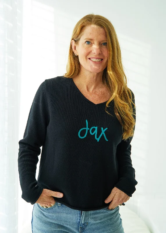 Black Jax V-Neck Sweater